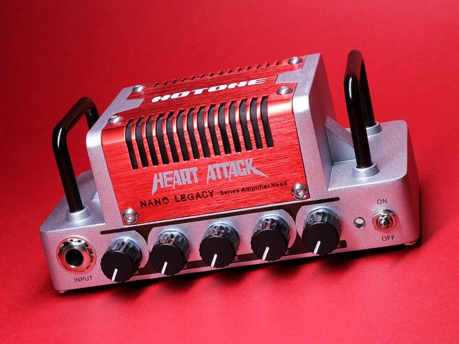 HoTone Nano Legacy Series guitar amplifier head HEART ATTACK NLA-3