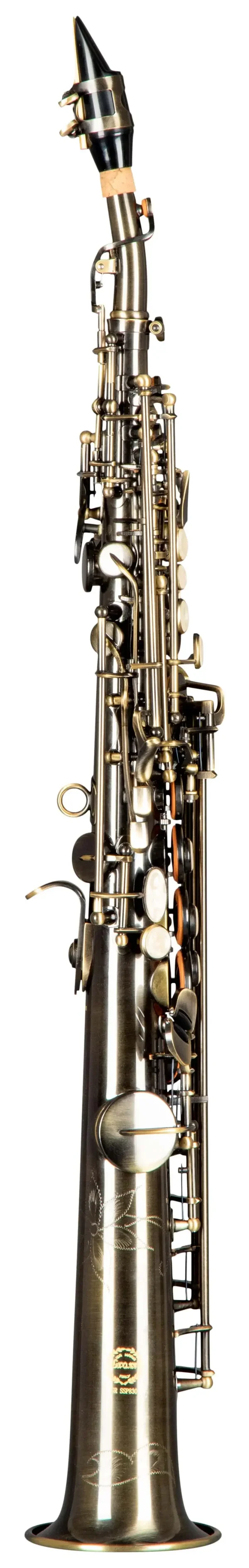 Ida Maria Grassi School Sopraan Saxofoon antique finish GR SSP830