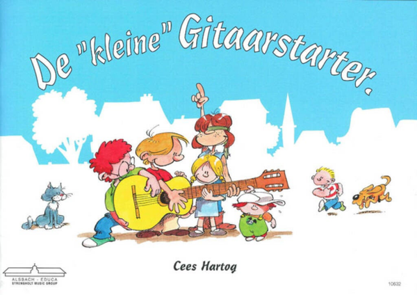 De Kleine Gitaarstarter Gitaar Lesboek voor kinderen - Cees Hartogh