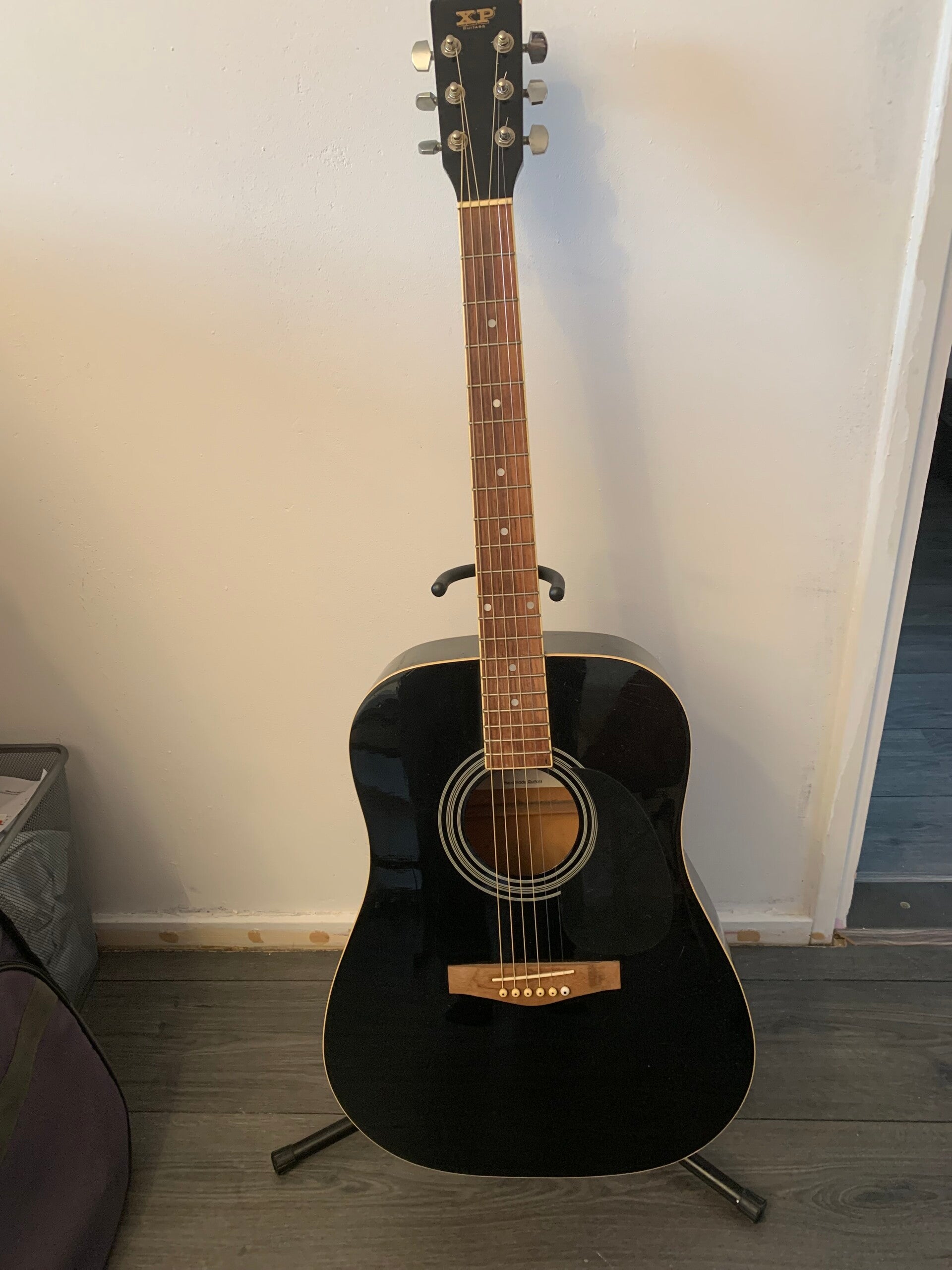 Akoestische Gitaar merk XT kleur Zwart 2de hands