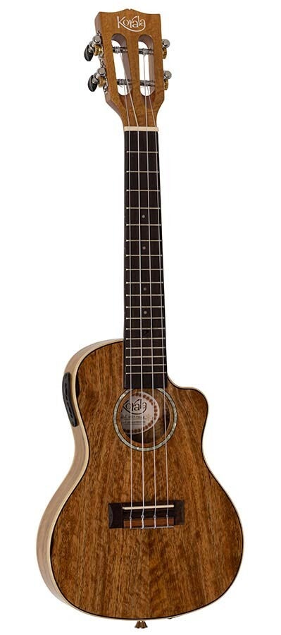 Korala Arched Back thin concert ukulele UKCT-730-CE