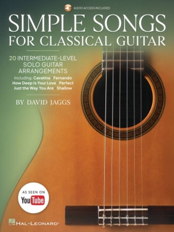 Simple Songs For Classical Guitar - Bladmuziek