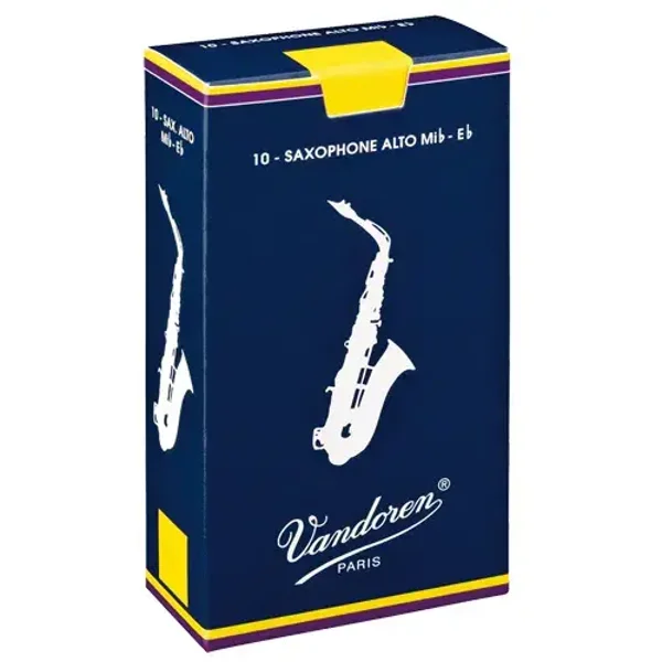 Vandoren Alt sax rieten 'Traditional'