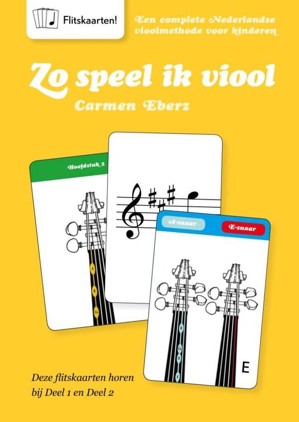 Zo Seel Ik Viool  FLITSKAARTEN - Carnen Eberz