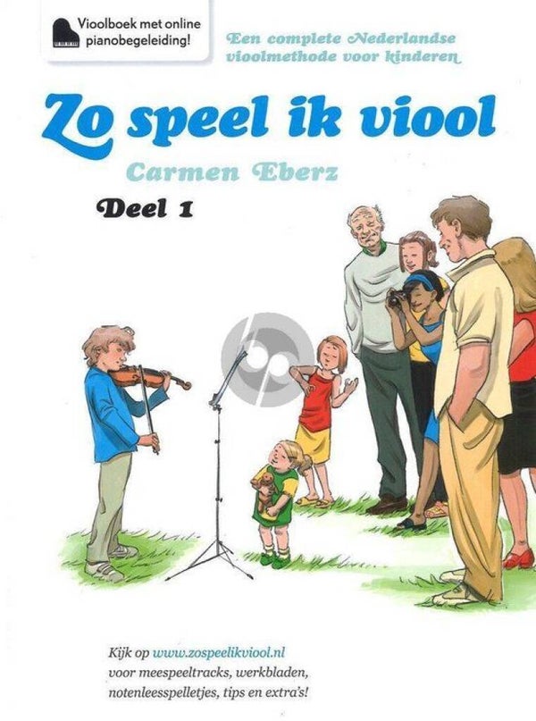 Zo Speel Ik Viool 1 ste deel - Carmen Eberz
