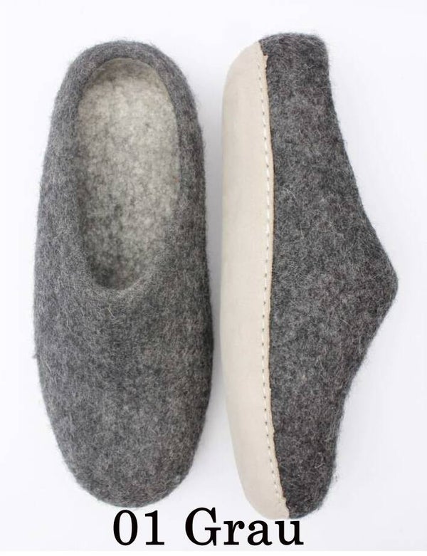 Filzhausschuhe 100% Handgemacht