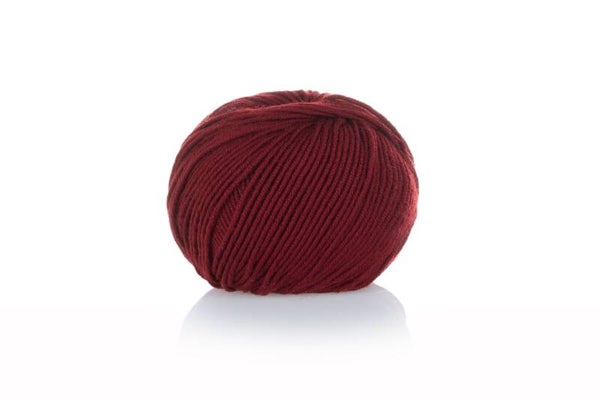Merino 120 -dunkelrot M410