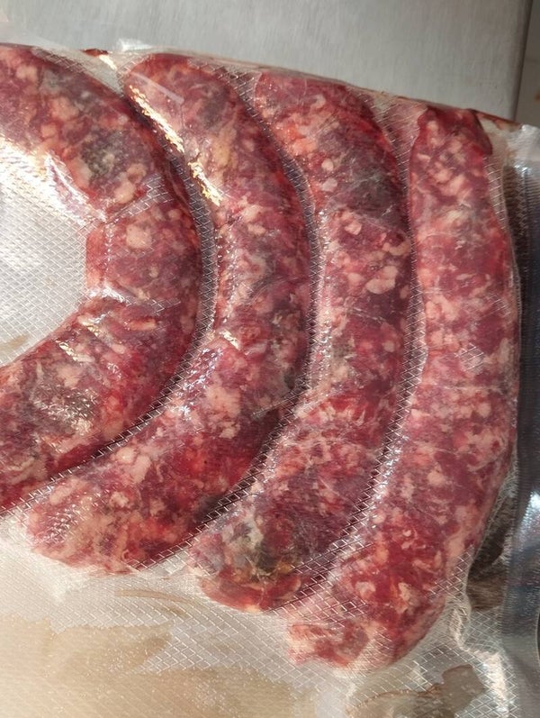 Bratwurst vom Zwergzebu 100% Rindfleisch nur Abholung !!