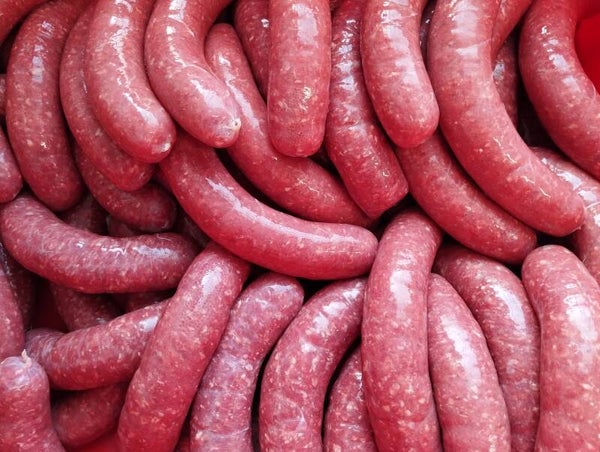 Bratwurst vom Zwergzebu 100% Rindfleisch nur Abholung !!