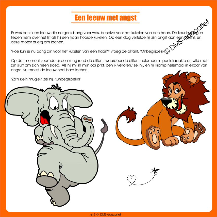 Leeuw met angst (nr5)