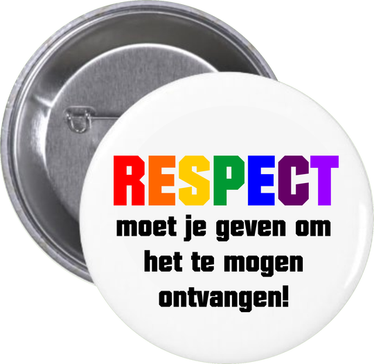 Buttons over respect