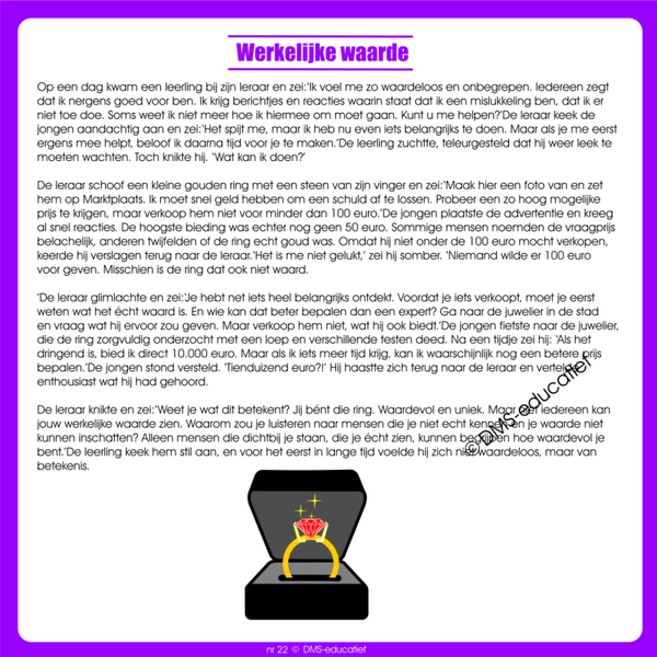 Werkelijke waarde (nr22)