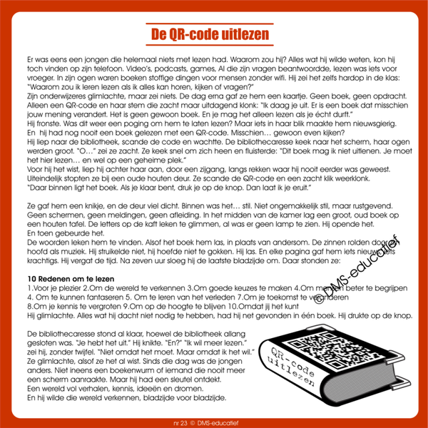 De QR-code uitlezen (nr23)