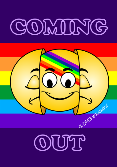 Poster 'Coming out' A3