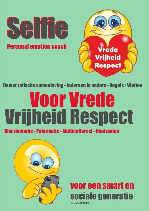 Les vrede, vrijheid en respect