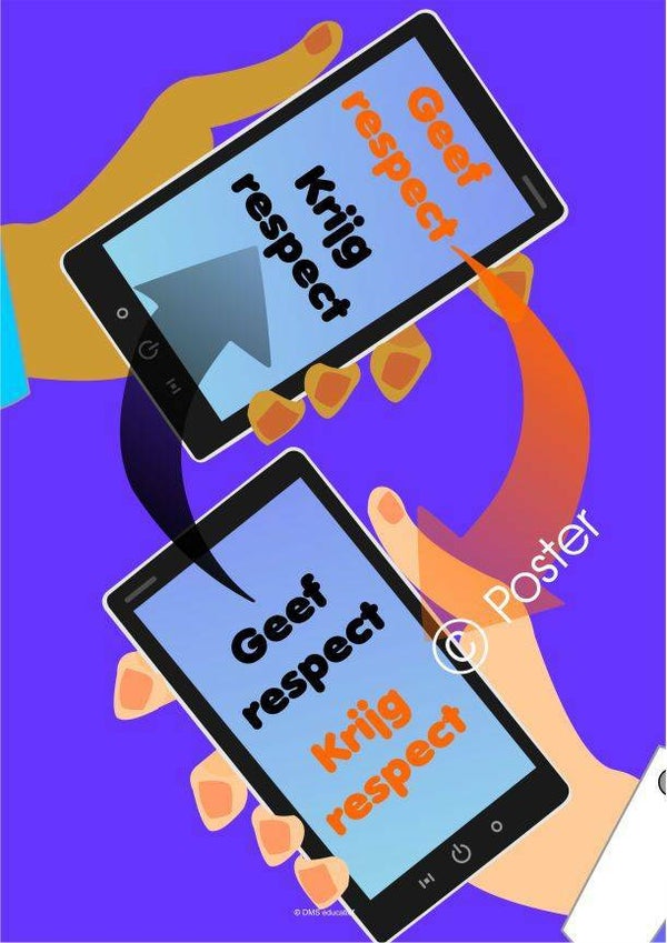 Poster 'Geef respect' A3