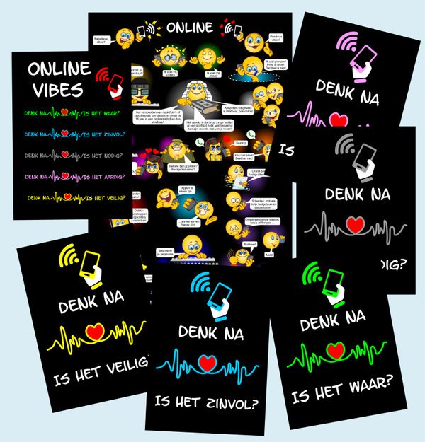 Posterpakket 'Online vibes' A1-A3