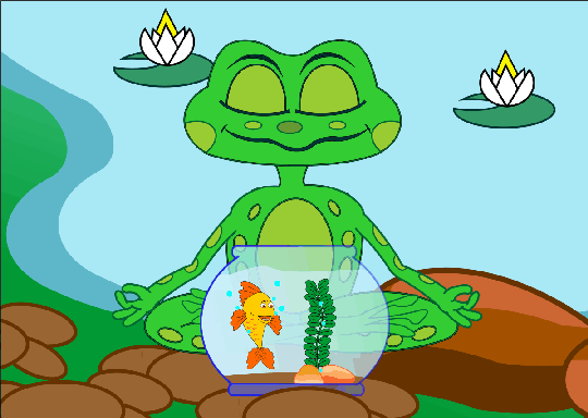 Vertelverhaal 'De vis in de vissenkom'