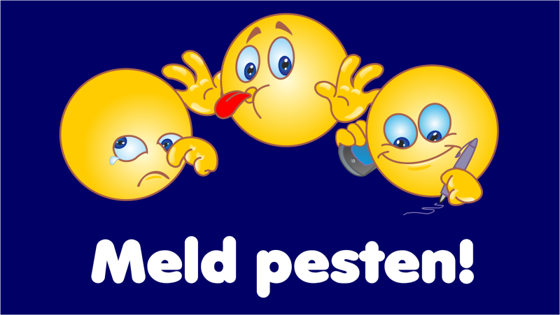 Week tegen pesten - meld pesten