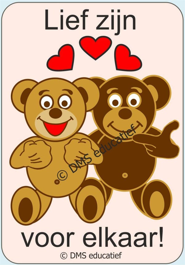 Posters Lief zijn voor elkaar