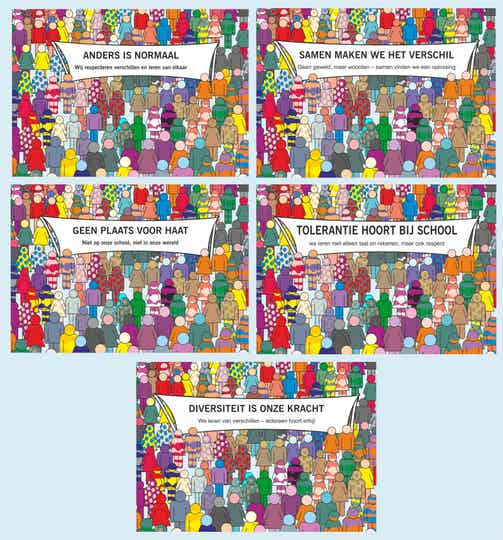 Posterpakket: Culturele diversiteit op school