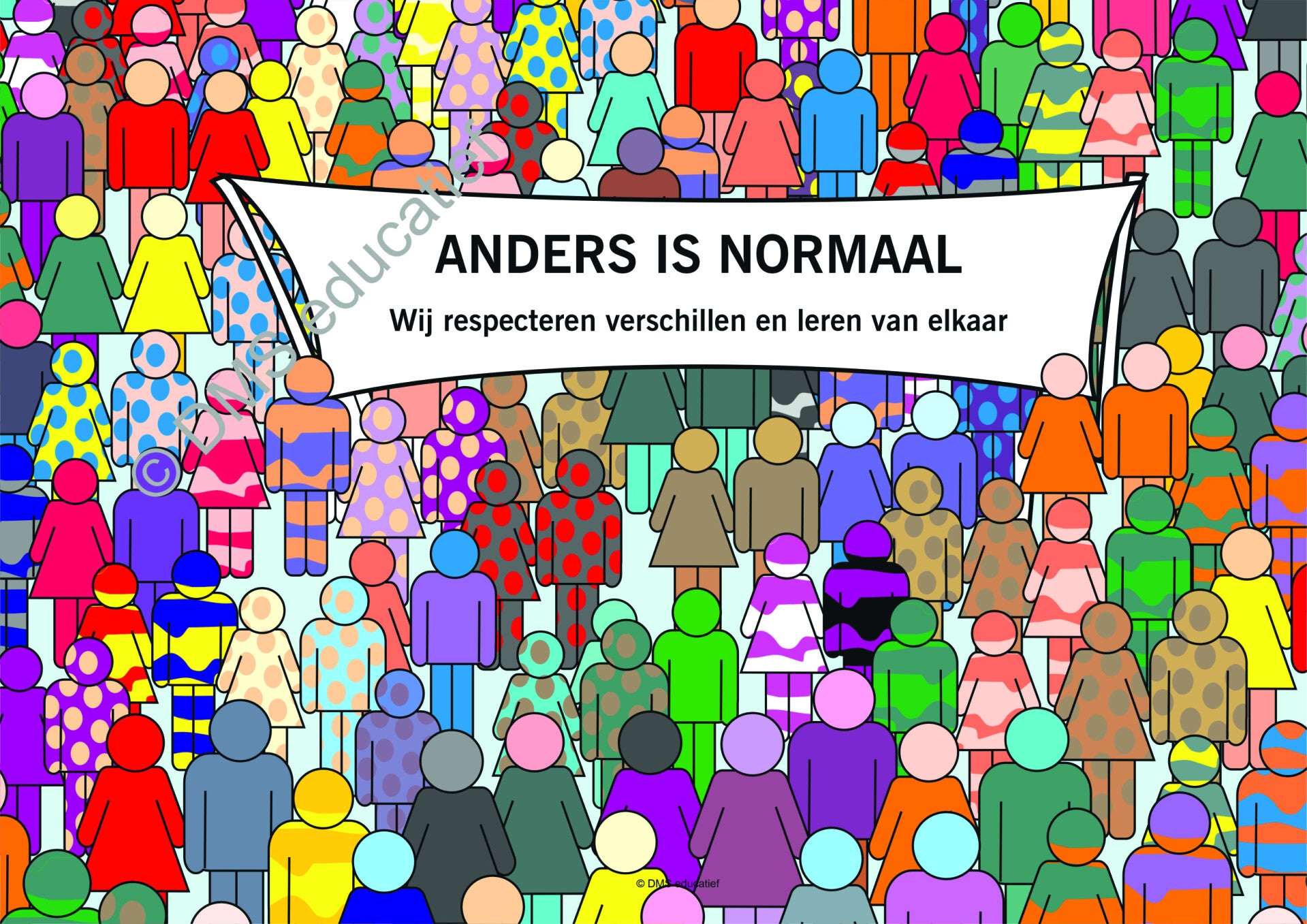 Poster Anders is normaal