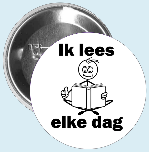 Button 'Ik lees elke dag'