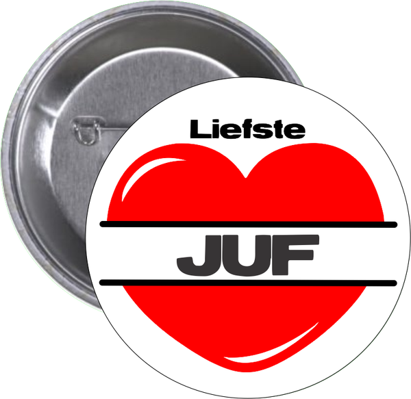 Button Liefste Juf