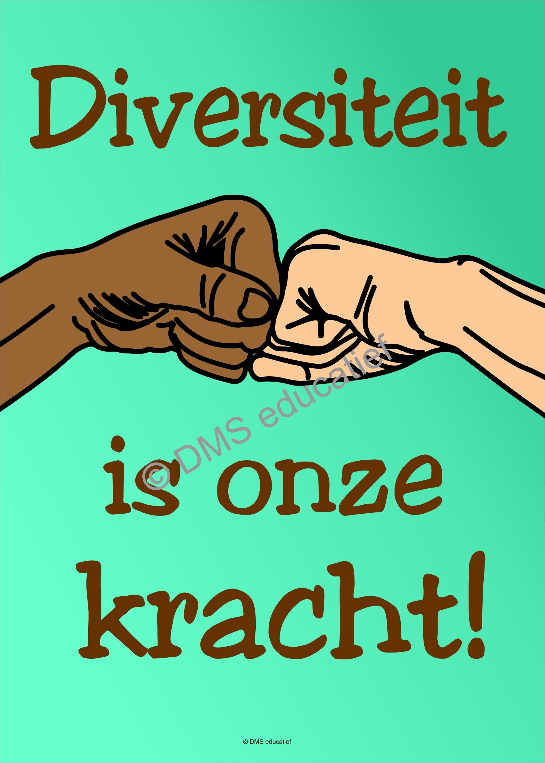 Poster Diversiteit is onze kracht!