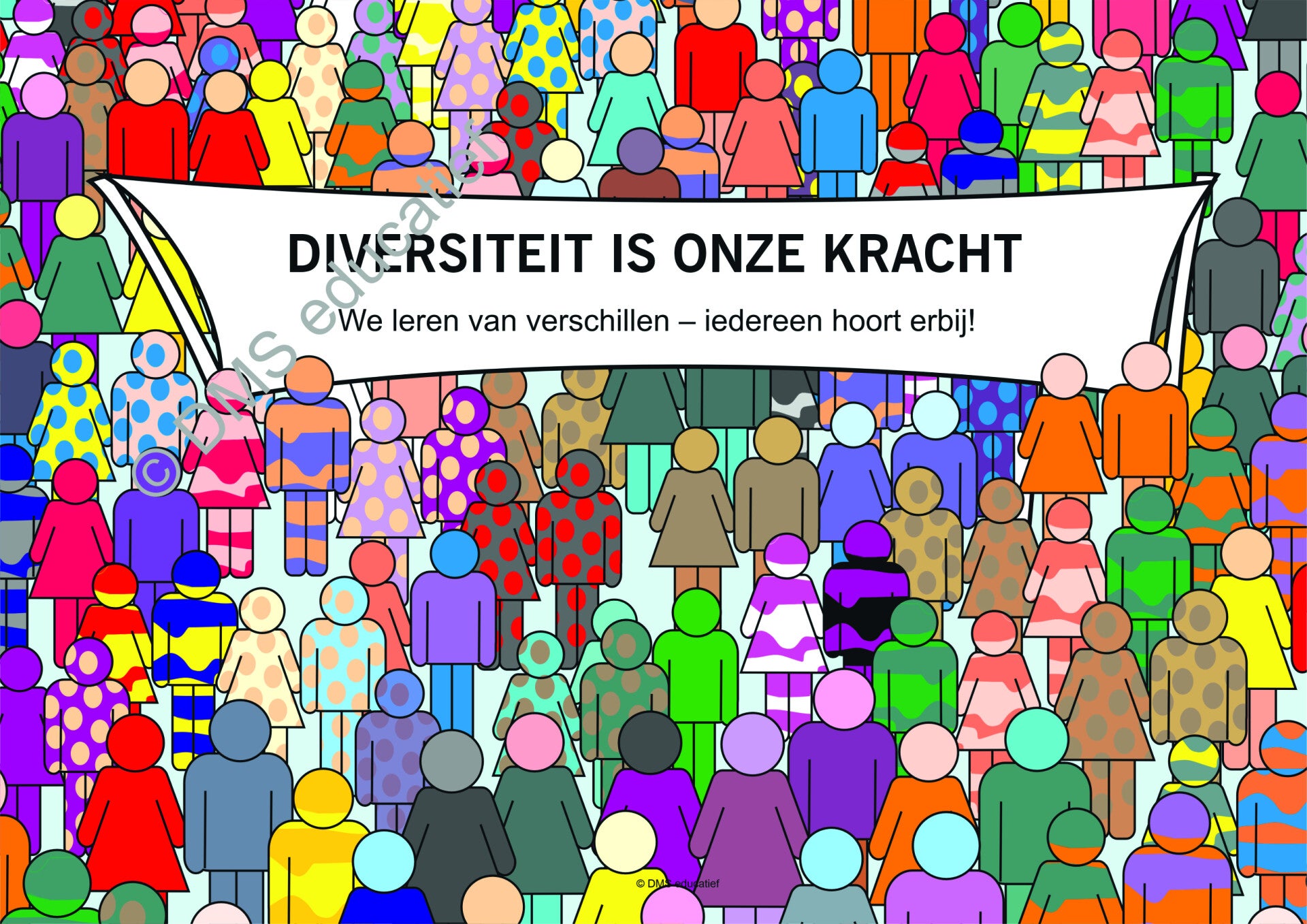 Poster Diversiteit is onze kracht