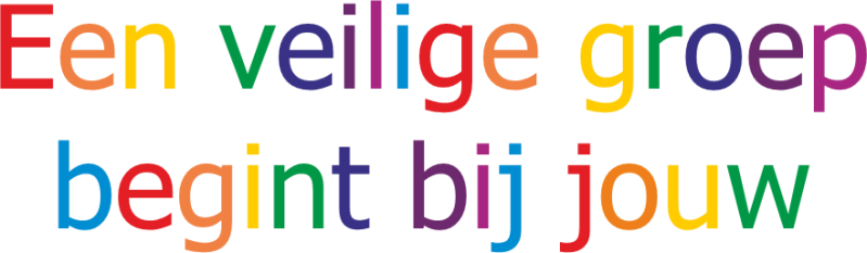 Sociale veiligheid ontstaat wanneer leerlingen rekening houden met elkaar en verantwoordelijkheid nemen.