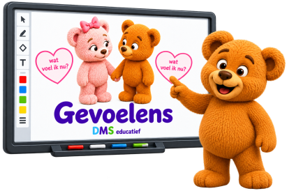 Beertje Anders – vertelverhaal over gevoelens voor kamishibai en digibord