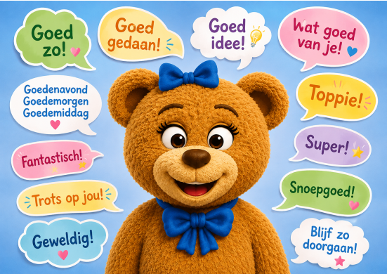 Vertelverhaal 'Goede woorden zeggen'
