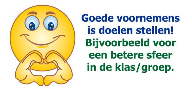 Goede voornemens schrift