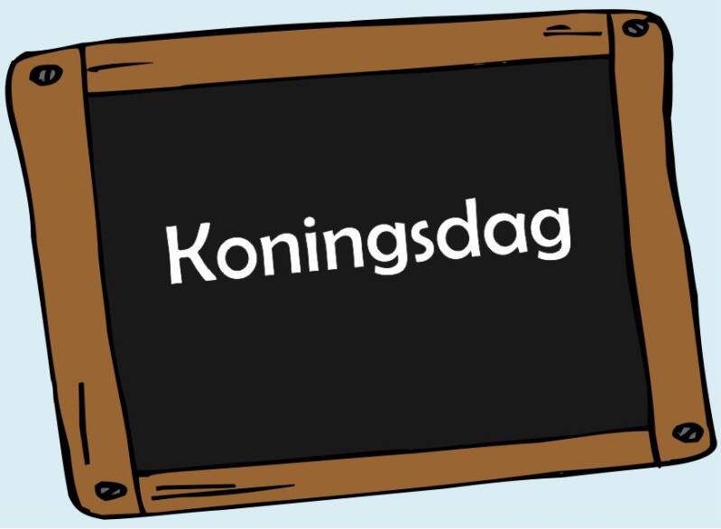 Lesmateriaal voor Koningsdag op school