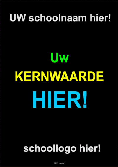 Laat een poster voor uw school drukken
