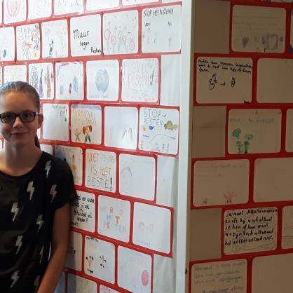 Bouw ook een muur tegen pesten op jouw school