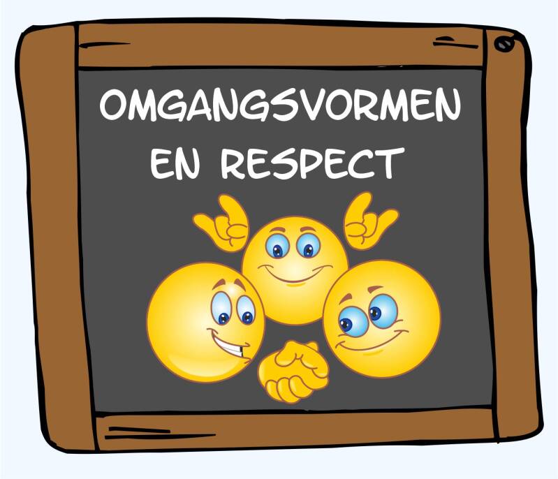 Lesmateriaal voor respectvolle afspraken en positief gedrag in de klas met omgangsvormen en respect op school