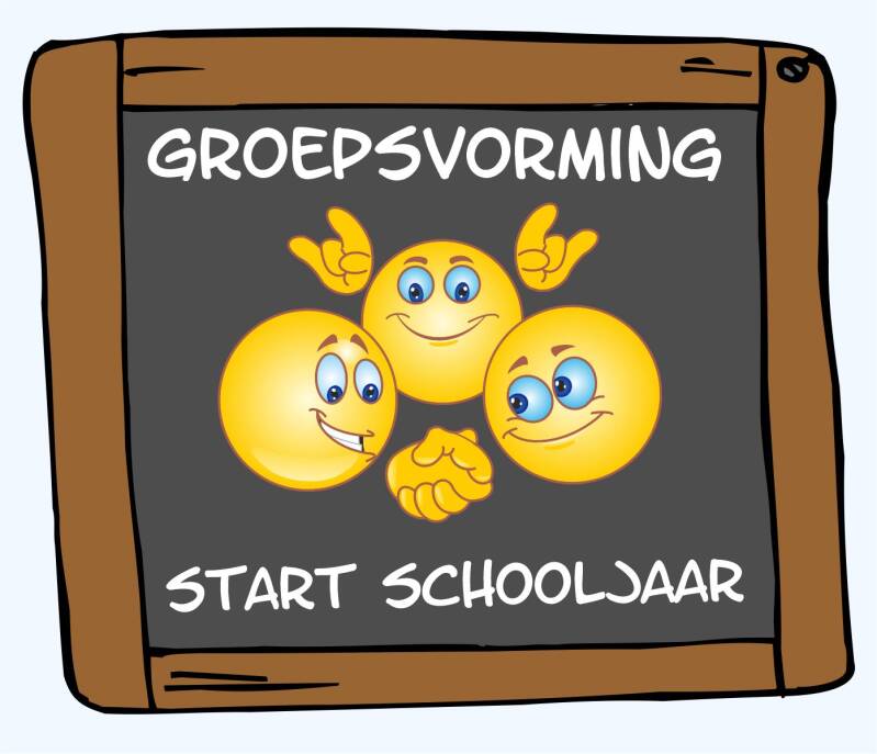 Leerlingen werken samen aan groepsvorming tijdens de start van het schooljaar