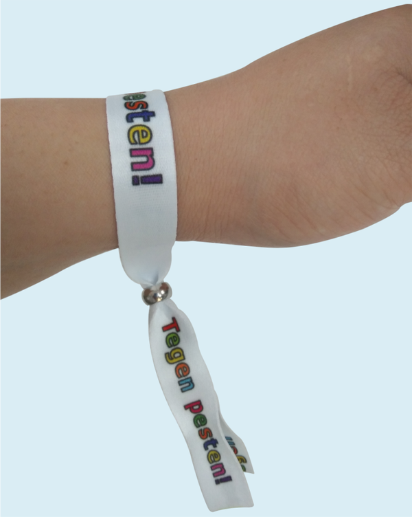 Linnenbandje Pesten Wit