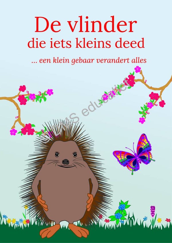 Vertelplaat ‘Een vlinder die iets liefs deed’ - inclusie (A3)