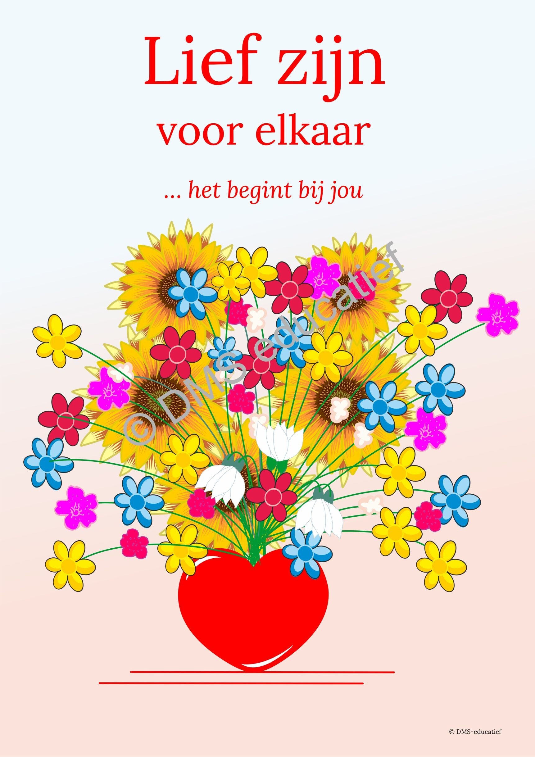 Vertelplaat ‘Lief zijn voor elkaar’ - Vriendschap (A3)