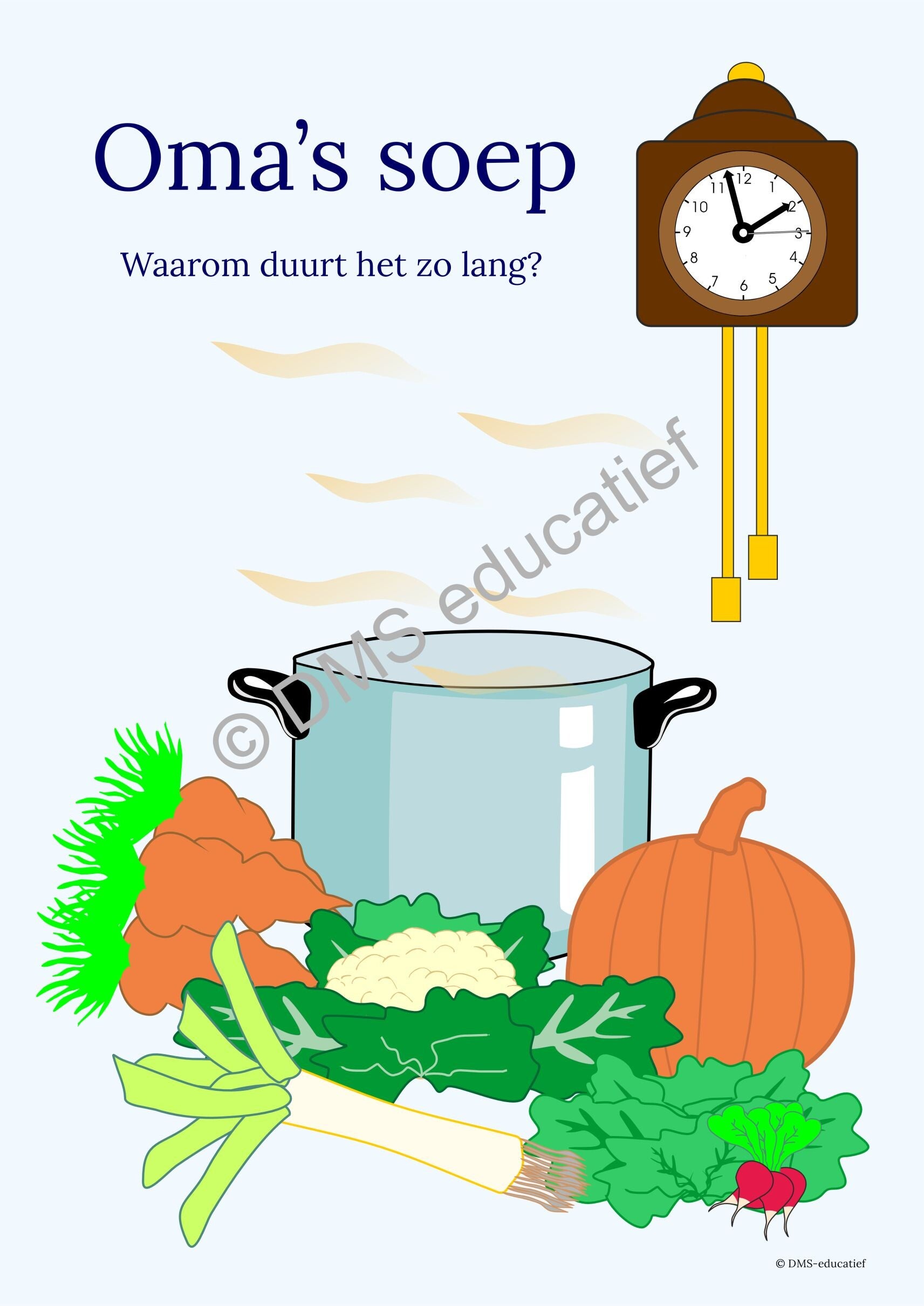 Vertelplaat ‘Oma’s soep’ – geduld (A3)