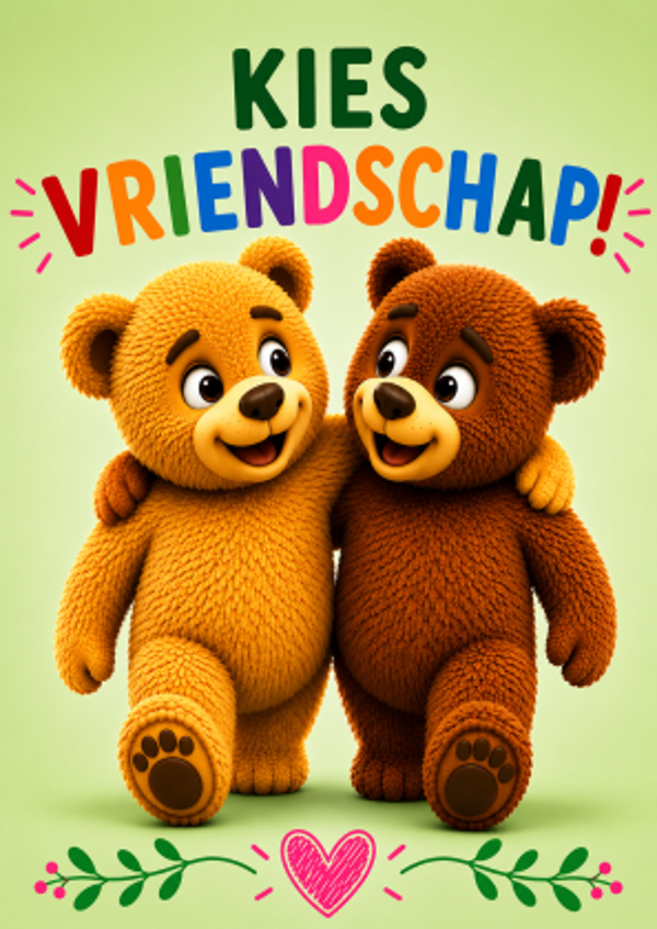 Week tegen Pesten – posters voor de onderbouw