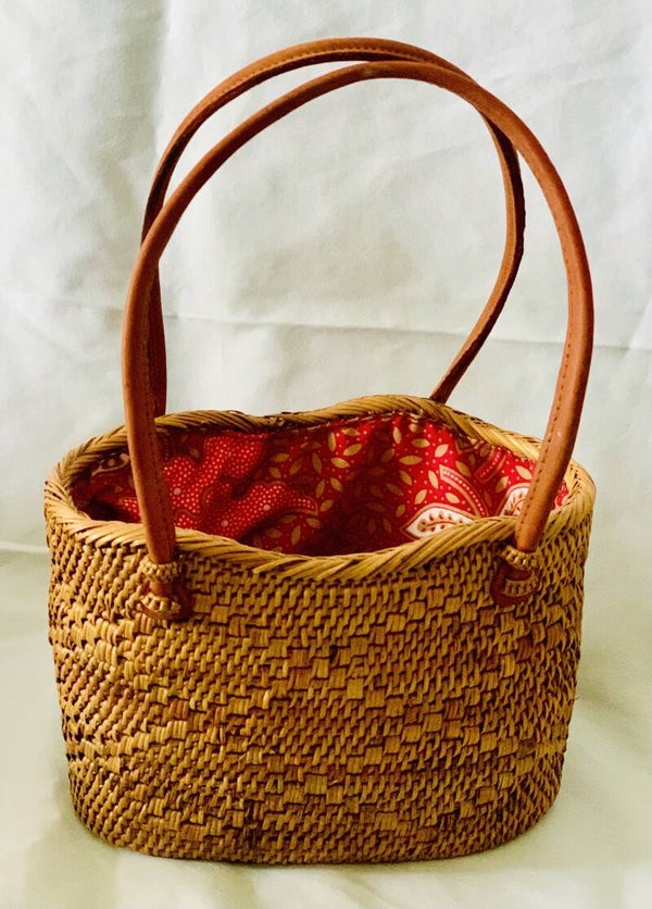 Rattan Handbag