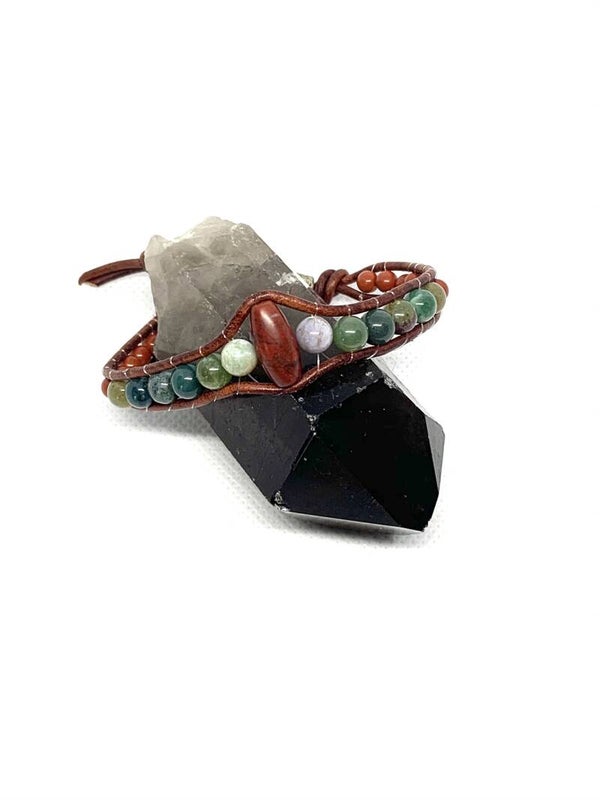 Jasper with Indian Agate