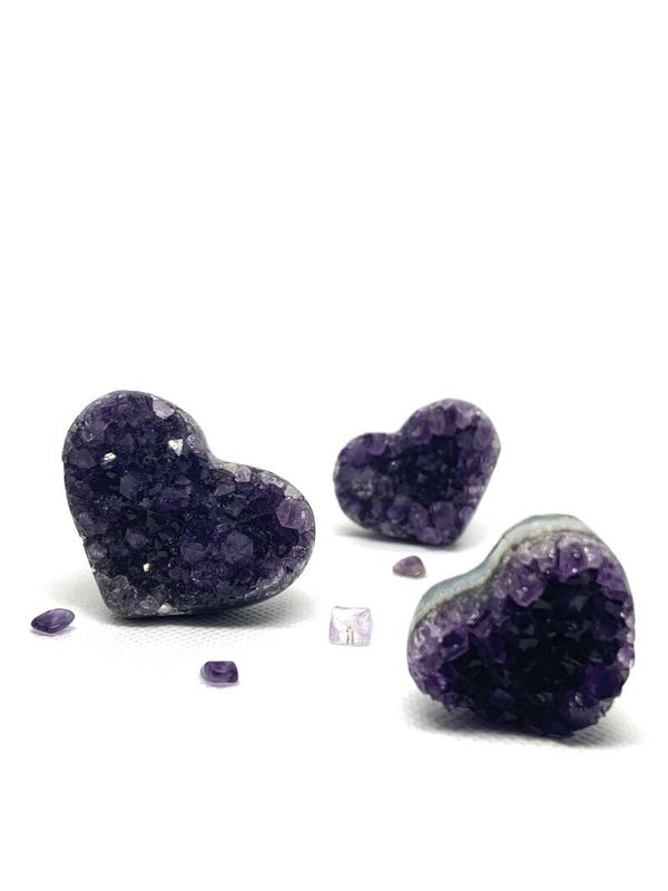 Amethyst Hearts