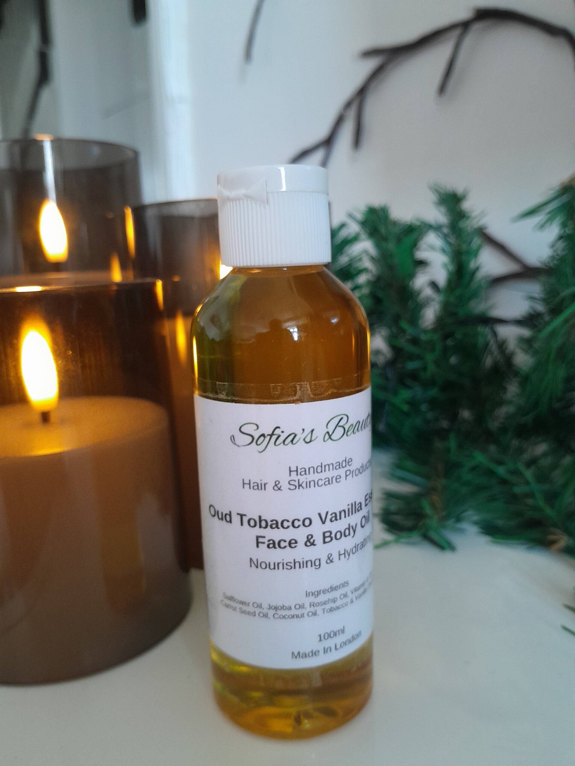 Oud Tobacco Vanilla Essence Face & Body Oil 100ml