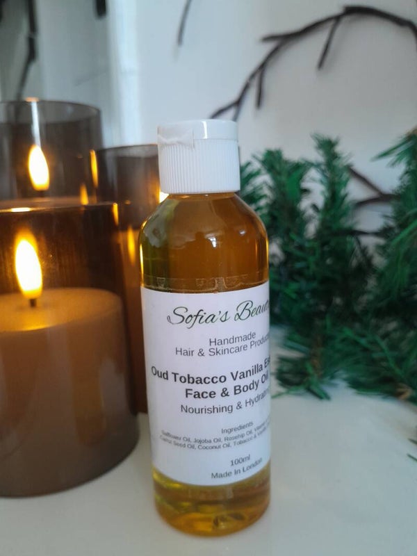 Oud Tobacco Vanilla Essence Face & Body Oil 100ml