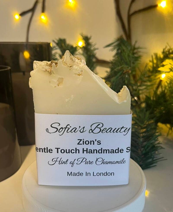 Zion’s Gentle Touch Face & Body Soap with a hint of Chamomile